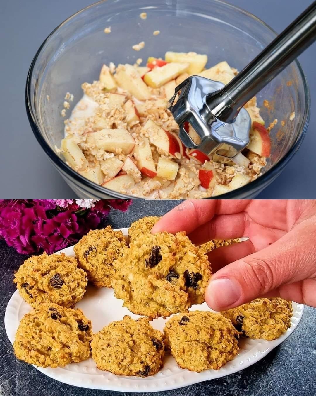 Cookies made with apples, cranberries, and oats. 458627001_535793538813502_7133460891299239547_n